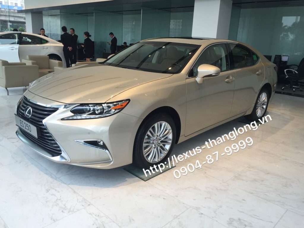 lexus es250 màu nâu vàng